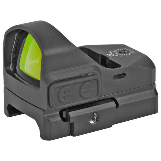 TRUGLO Tru-Tec 23mm Reflex Sight features digital push buttons for brightness control